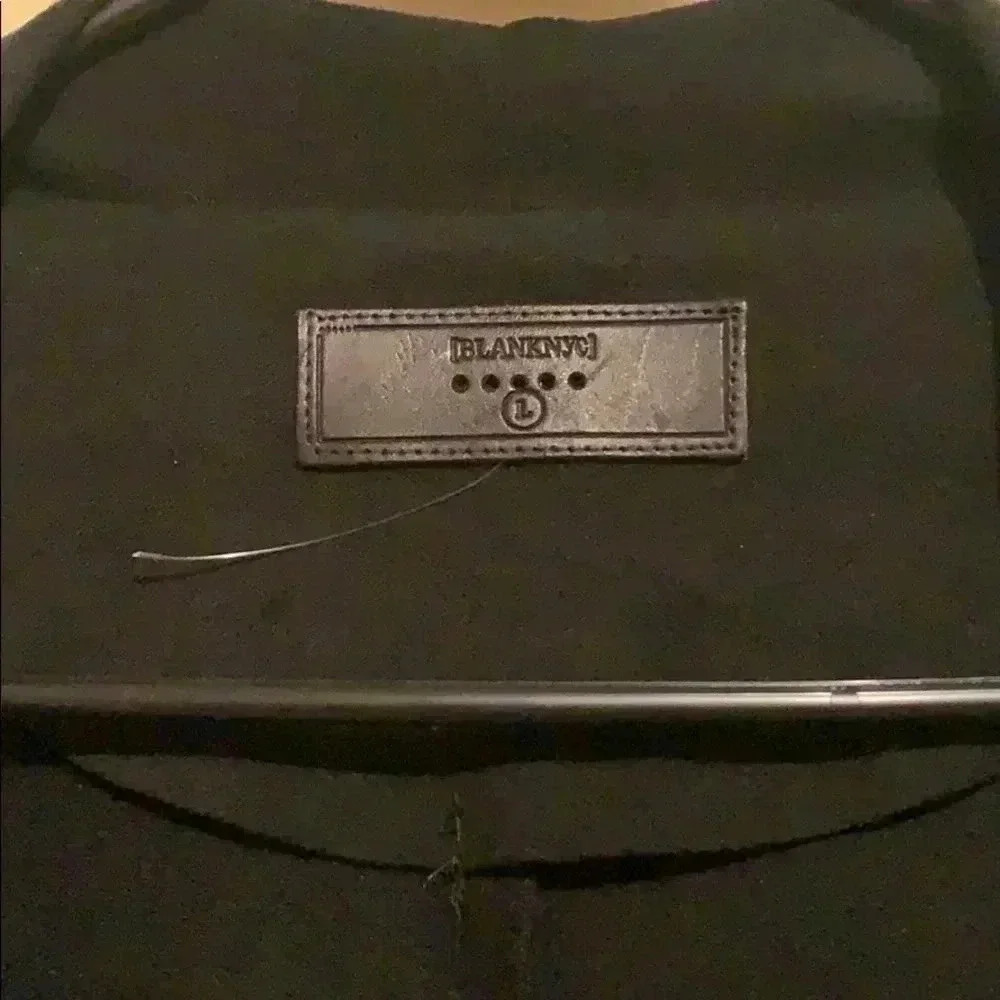 Drape Front Jacket With Shoulder Zip Detailing. - image 7